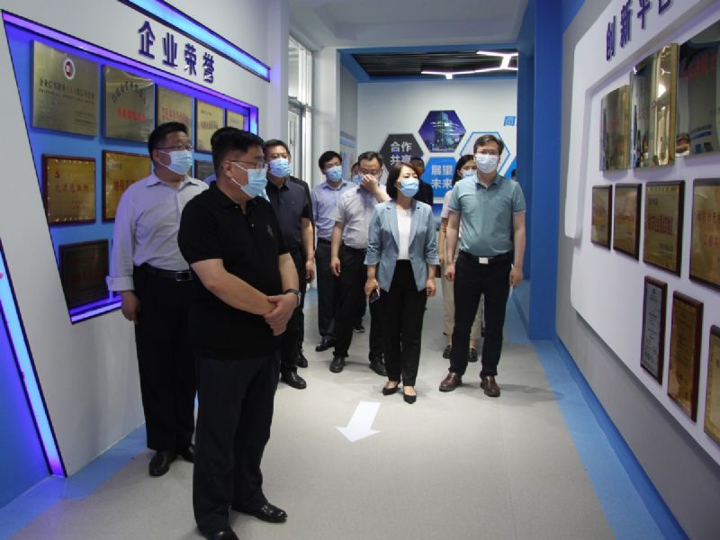 Leaders of the Provincial Oceanic Administration visited Longgang Silicon Industry Co., Ltd